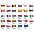 M334 Banderas del mundo 2 / Europa (25 pzas)
