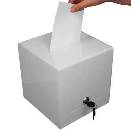 Urna Votacion 25x25x25 cms con cerradura - Corte a Medida, CEPLASA, Todos  los materiales plásticos, Metacrilato, Polipropileno, Policarbonato
