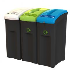 Papeleras recicladas